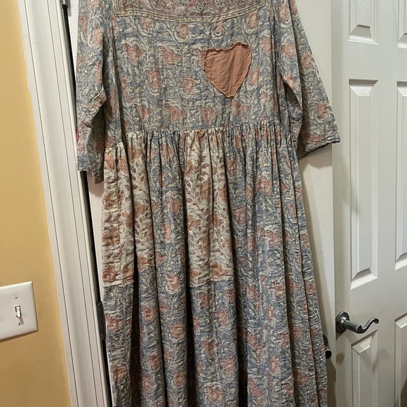 Magnolia Pearl Dress 774 Block Print Watson Dress. New with tags. - Picture 5 of 6